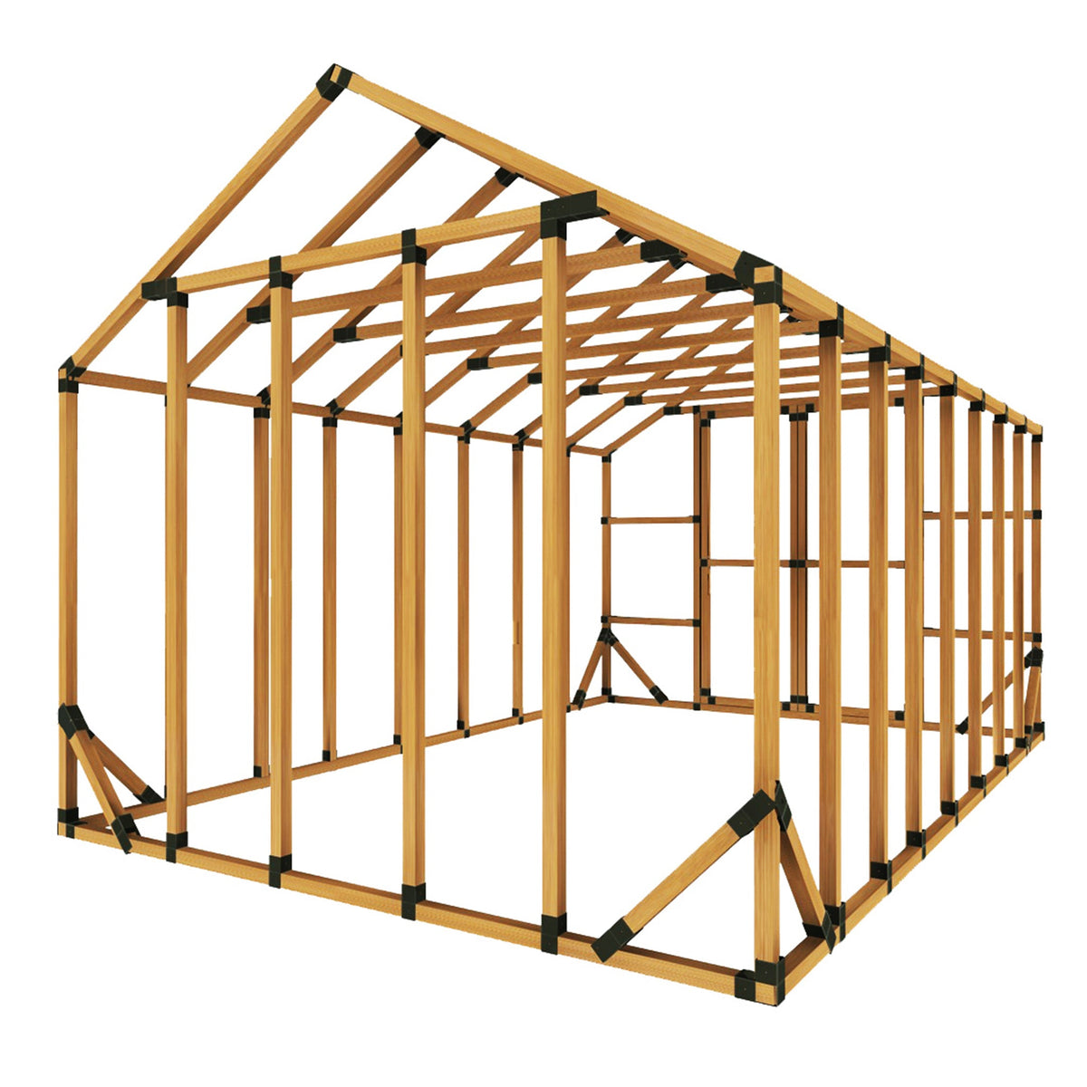10X16 Standard Storage Shed Kit