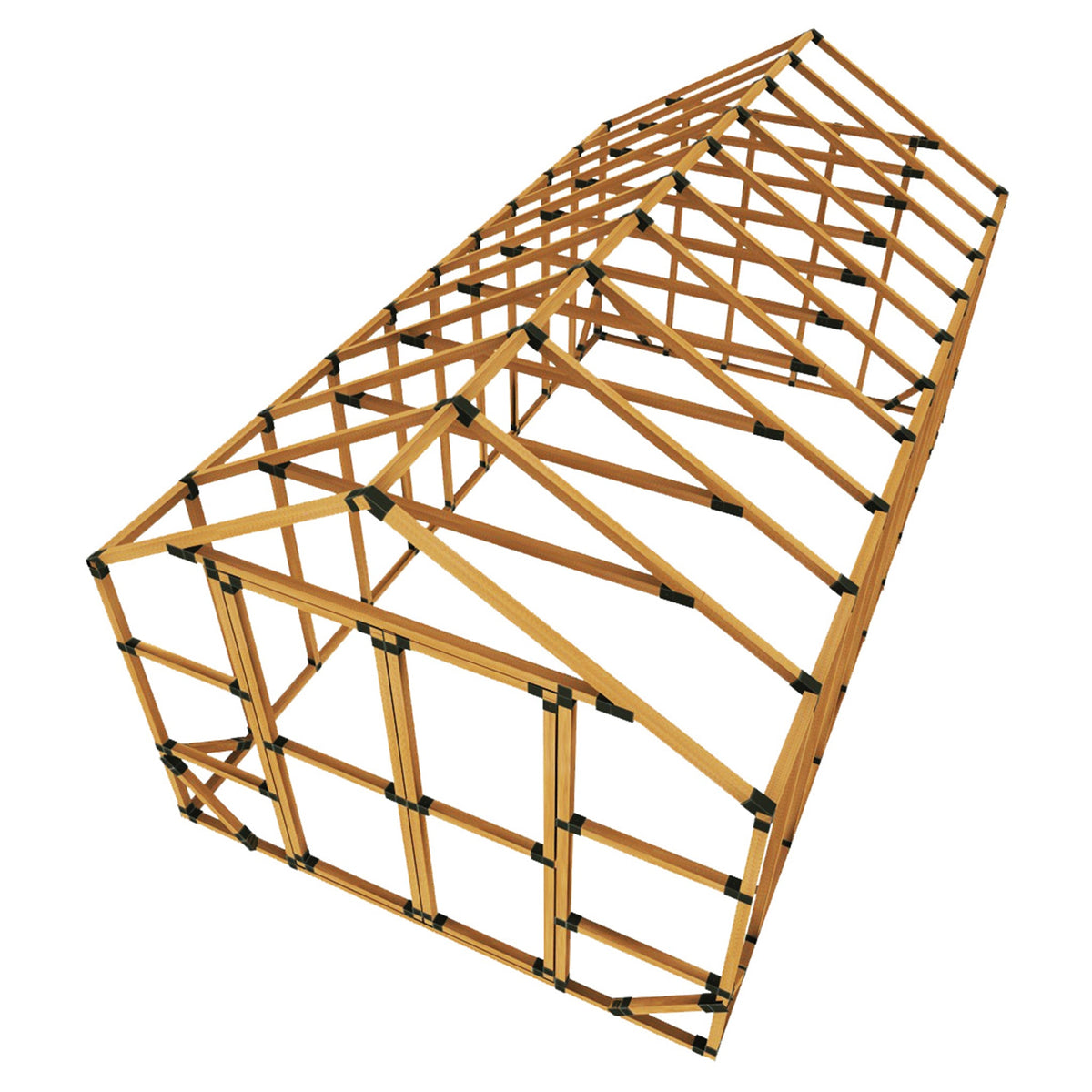 10X20 Standard Storage Shed Kit