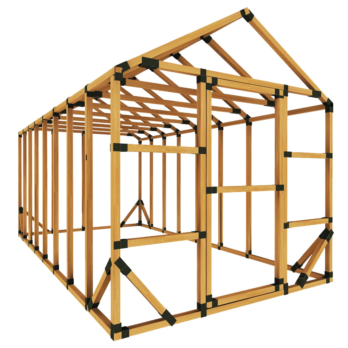 8X16 Standard Chicken Run Kit