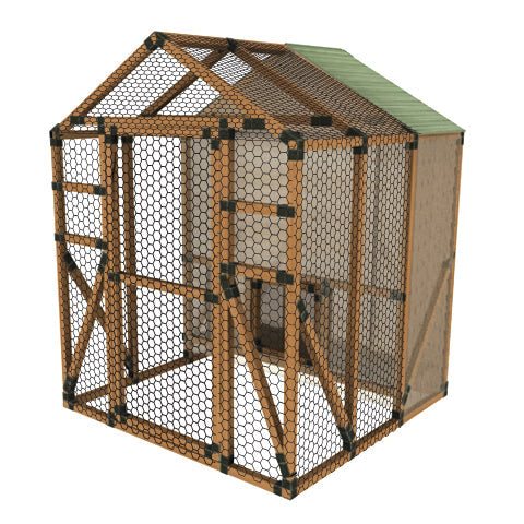 6X6 Chicken/Poultry Coop & Run Kit