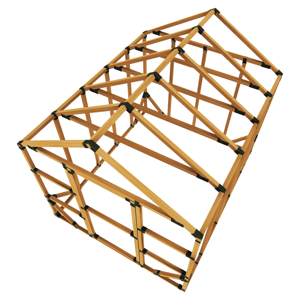 8X10 Standard Storage Shed Kit