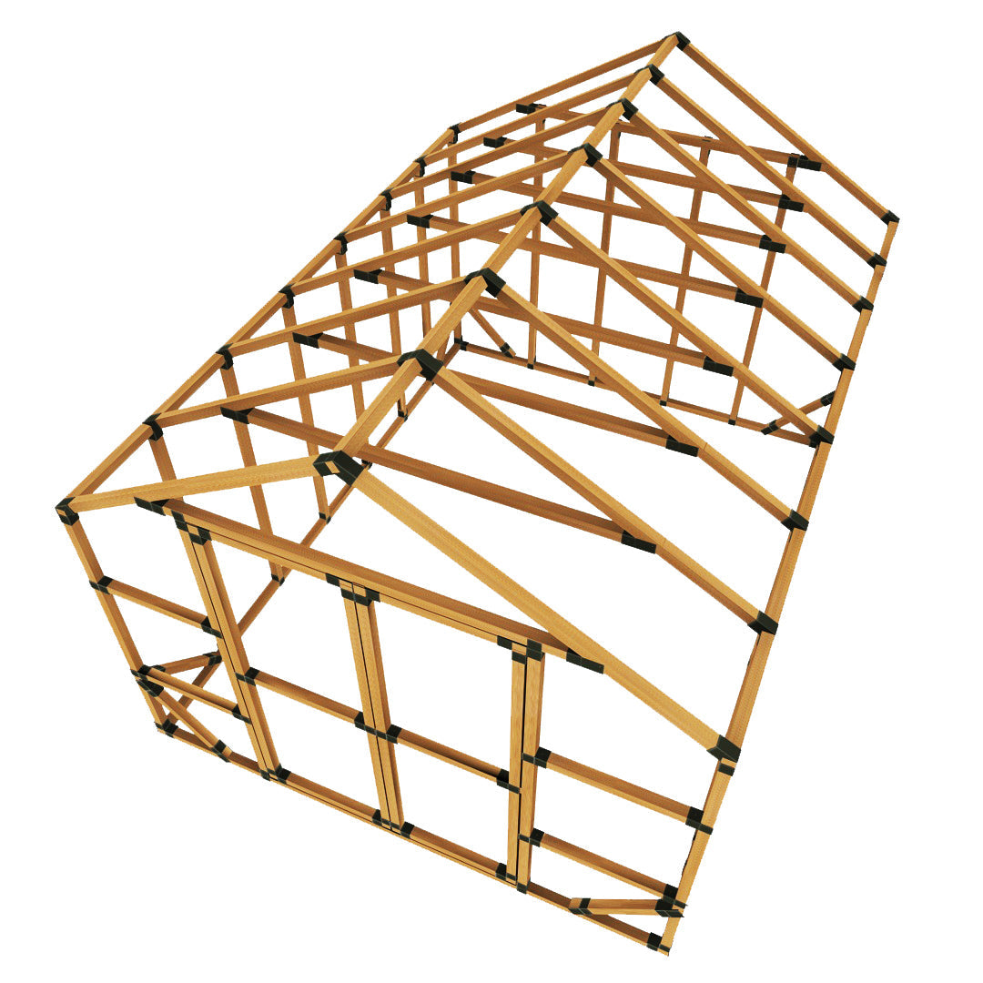 10X14 Standard Greenhouse Kit