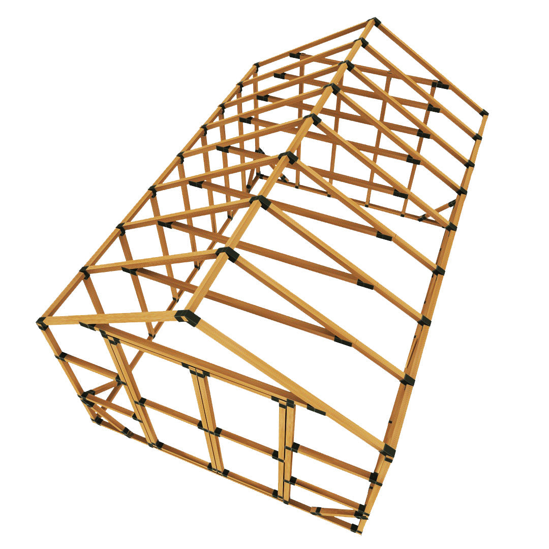 10X16 Standard Greenhouse Kit