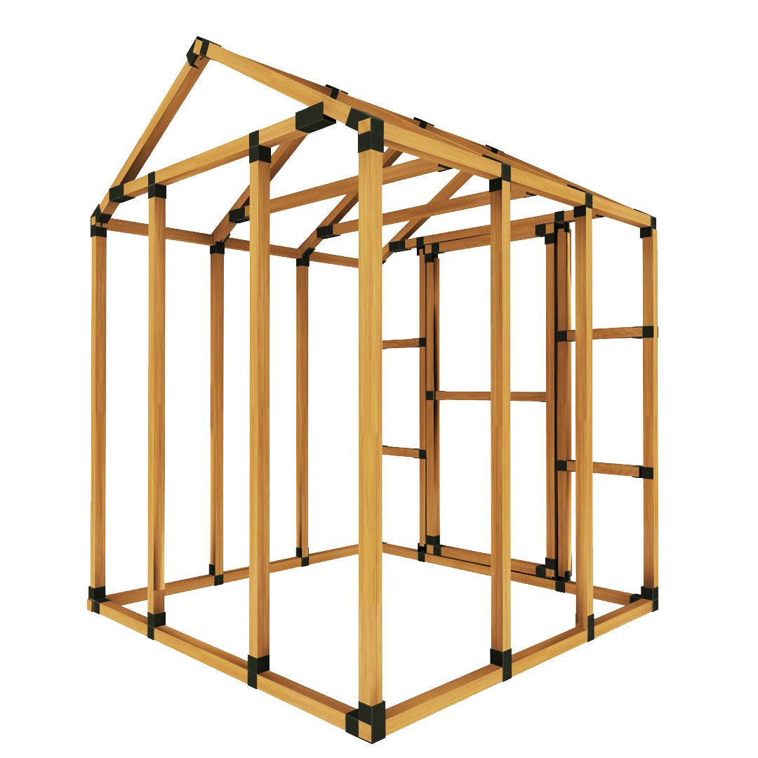 6X6 Basic Storage Shed Kit