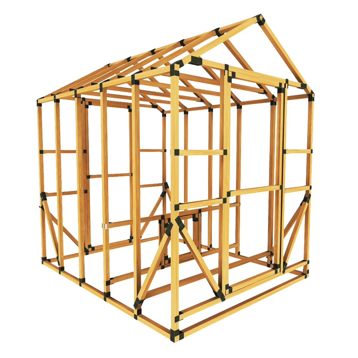 8X10 Chicken/Poultry Coop & Run Kit