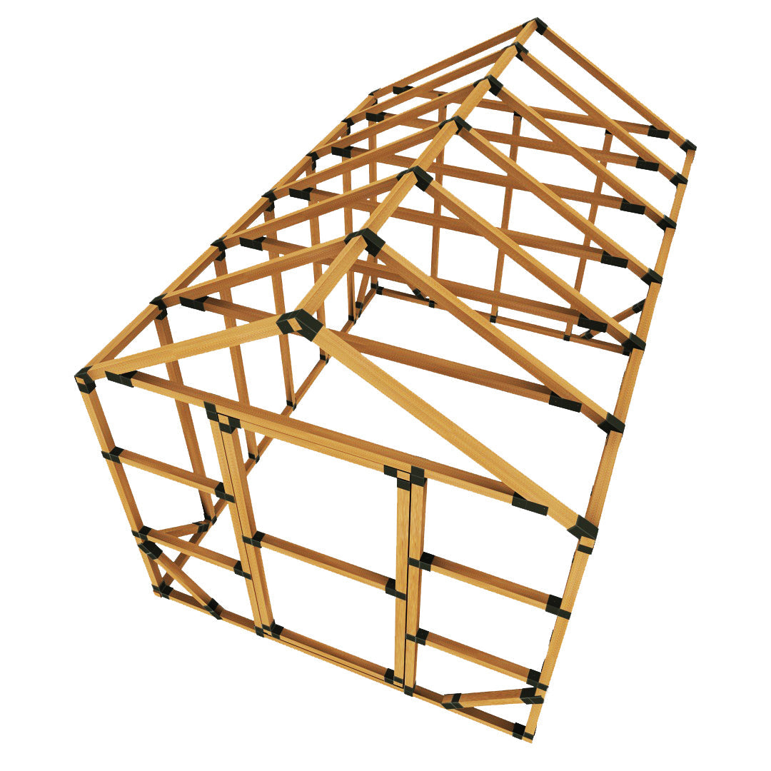 8X12 Standard Greenhouse Kit