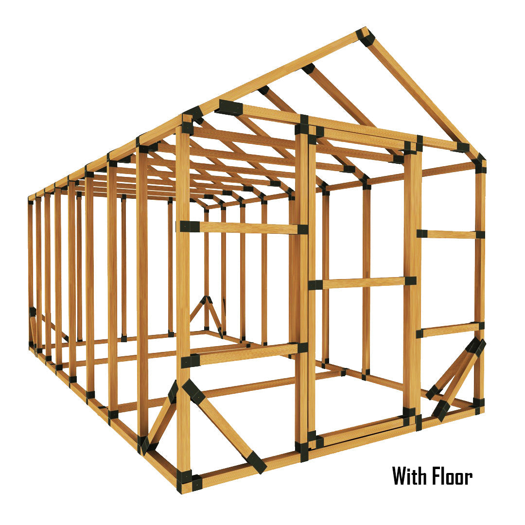 8X16 Standard Greenhouse Kit